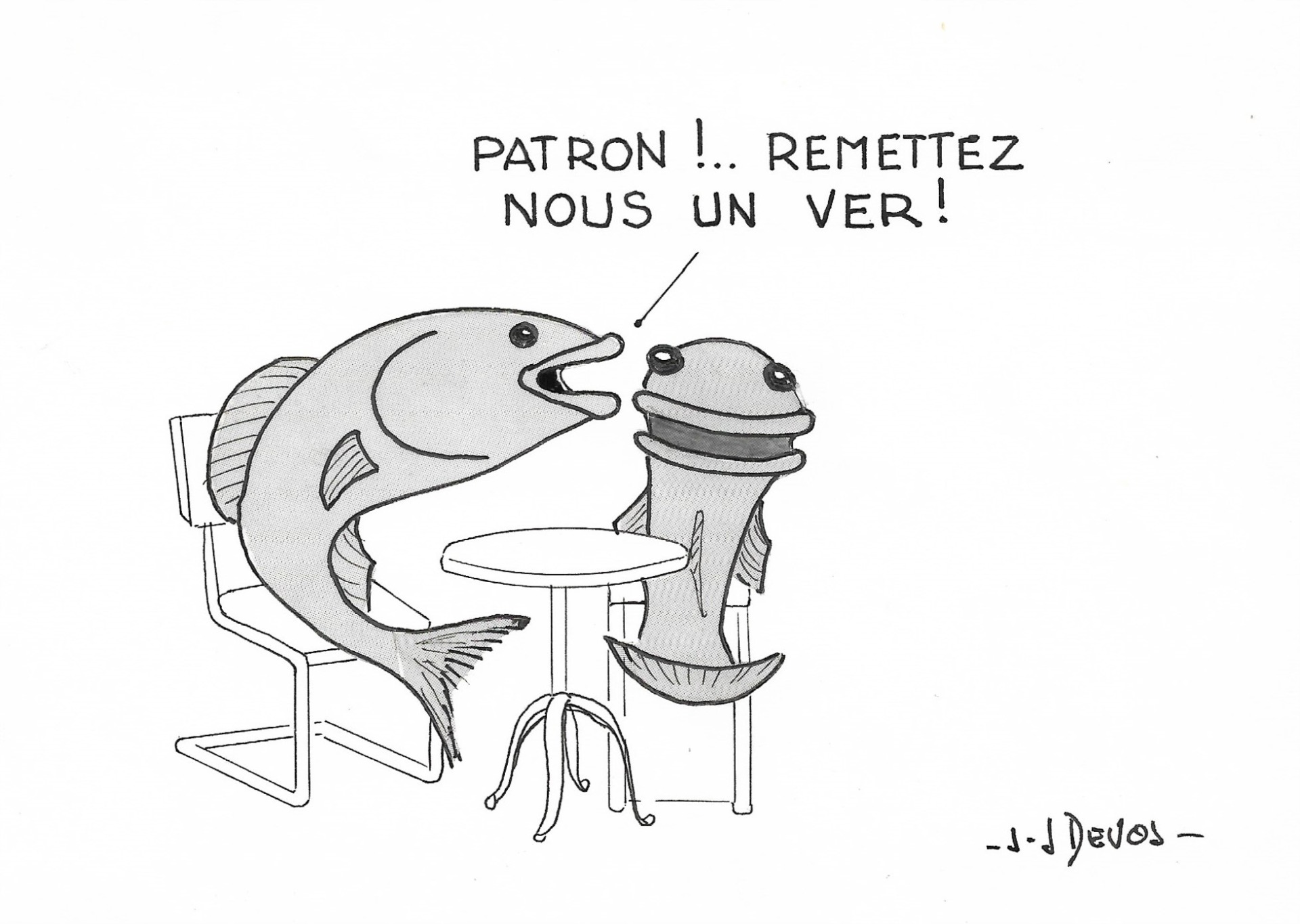 Poisson de mer, santé de fer